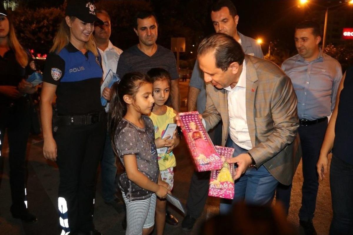 Adana&rsquo;da Bin 500 Polisle Helikopter Destekli Huzur Uygulaması