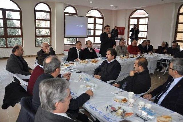 Başkan Bakıcı, İnşaat Sektörü Temsilcileriyle Bir Araya Geldi