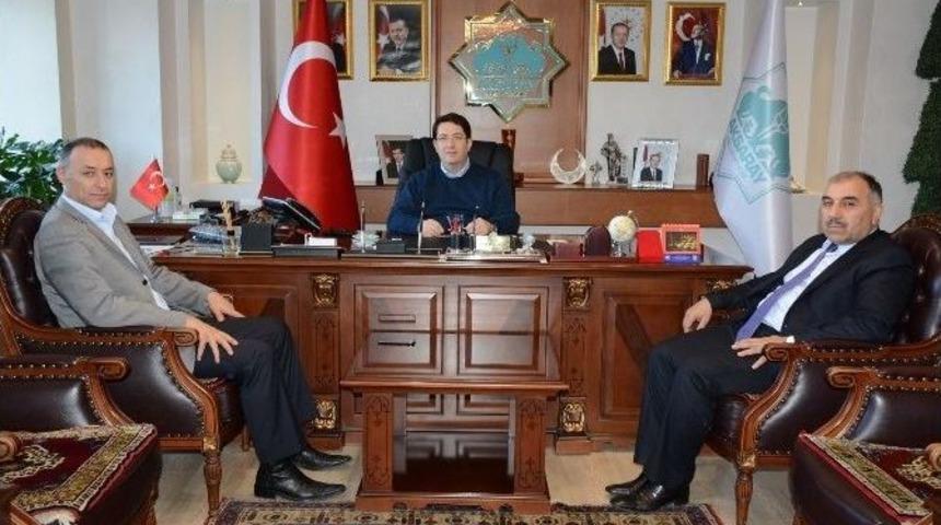 Khb Genel Sekreteri &Uuml;nko&ccedil;&rsquo;tan Başkan Yazgı&rsquo;ya Veda Ziyareti