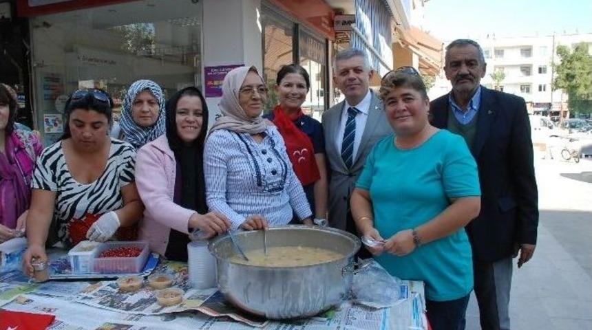 Didim Mhp&rsquo;den Aşure Hayrı