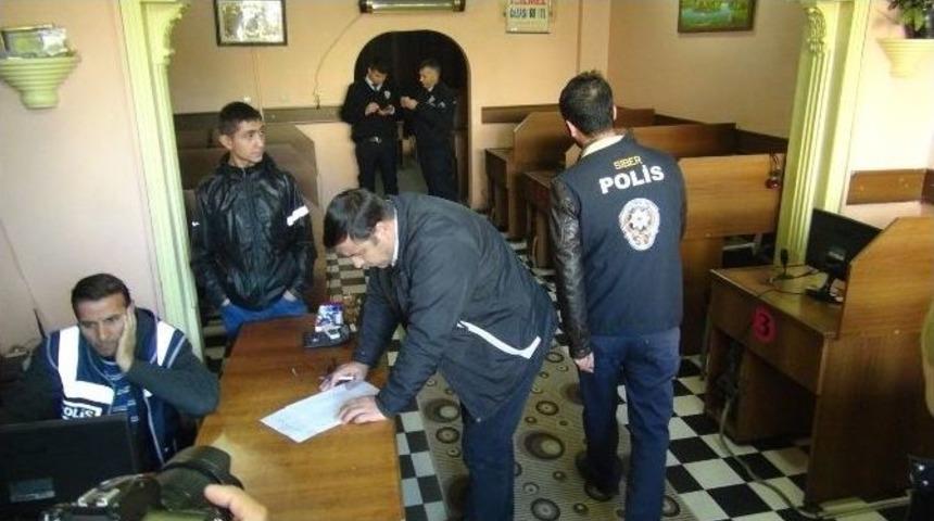 Batman&rsquo;da İnternet Kafeler Denetlendi