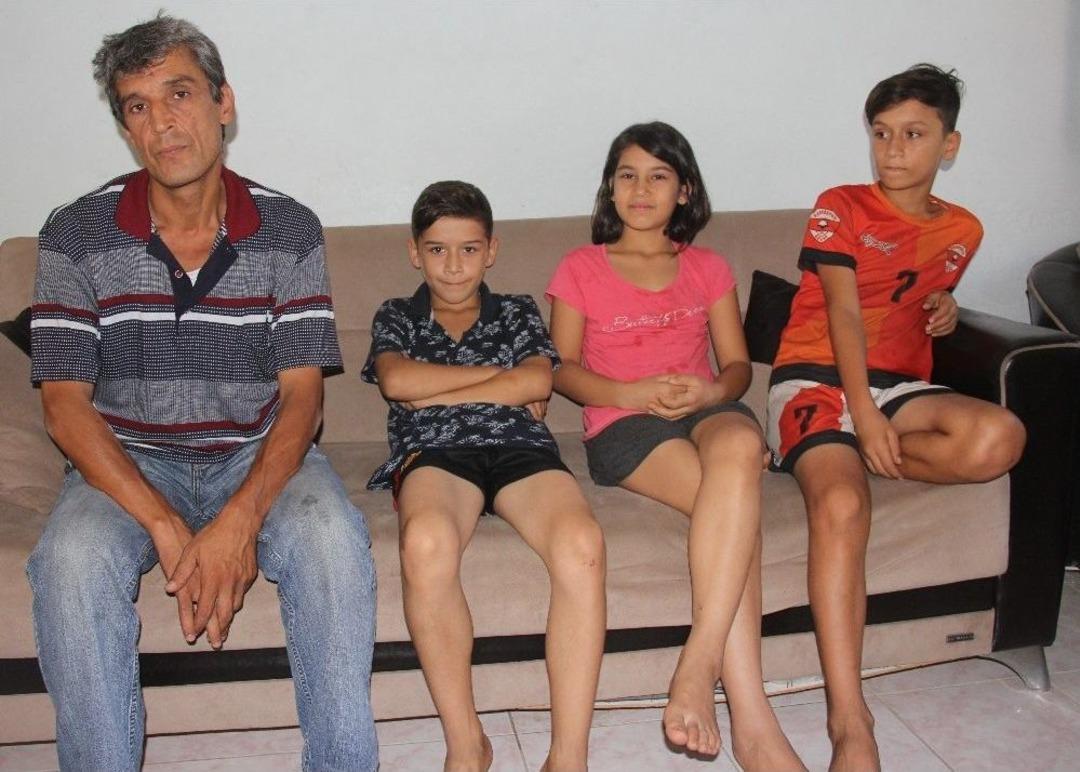 350 Lira Maaşla 7 &Ccedil;ocuk Okutuyor