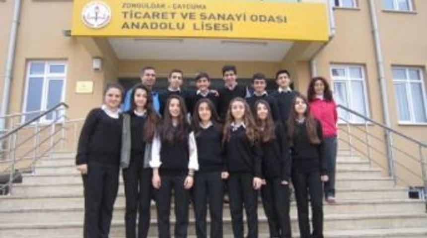 &Ccedil;aycuma Tso Anadolu Lisesi Şampiyonluğa Koşuyor