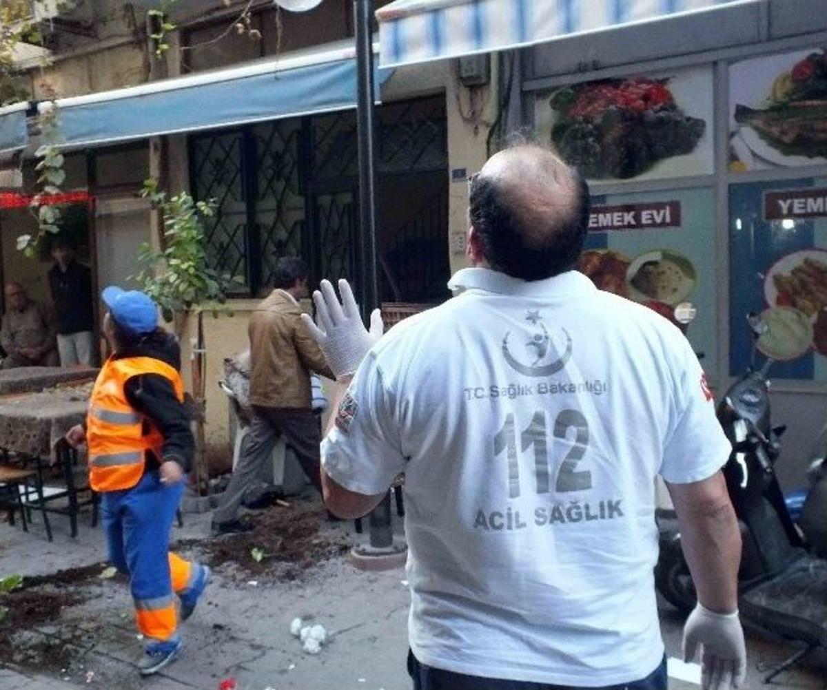 Cinnet Getiren Kadın Mahalleyi Ayağa Kaldırdı