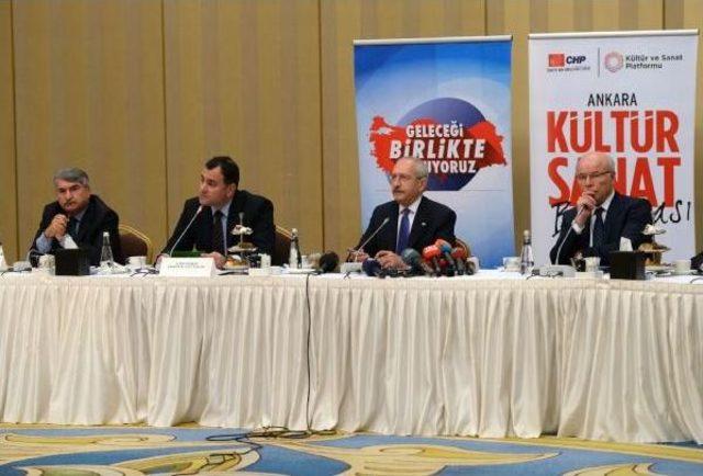 Kılıçdaroğlu, Kültür Sanat Kurumlarının Temsilcileriyle Buluştu