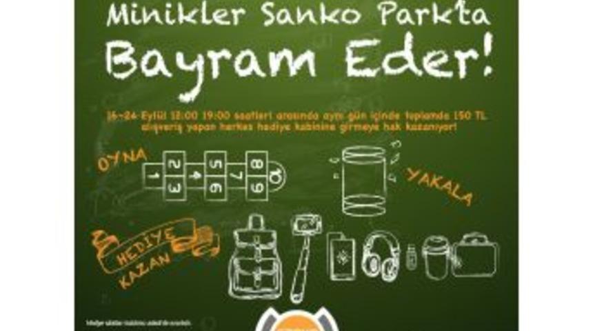 Okula D&ouml;n&uuml;ş Hediyeleri Sanko Park&rsquo;tan