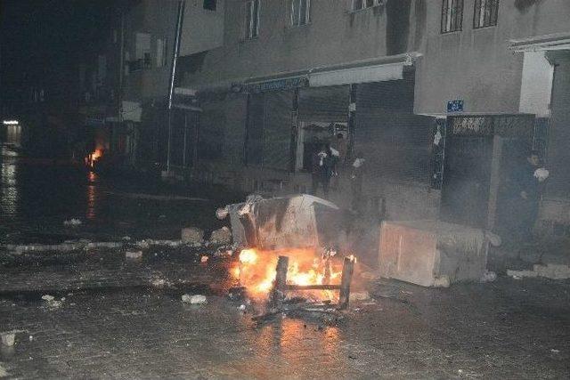 Nusaybin&rsquo;de İzinsiz G&ouml;steriye Polis M&uuml;dahalesi 2