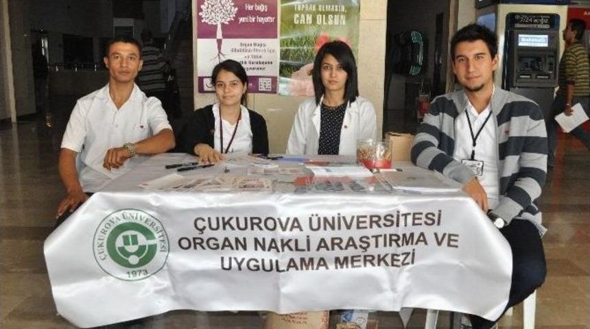 Balcalı Hastanesi&rsquo;nde Organ Bağışı Standı