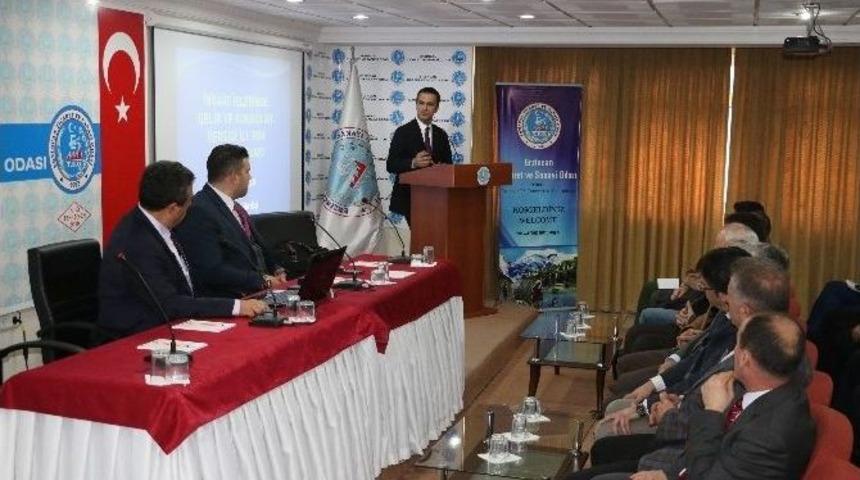 Erzincan Tso&rsquo;dan İnşaat Sekt&ouml;r&uuml; &Ccedil;&ouml;z&uuml;mleri Semineri