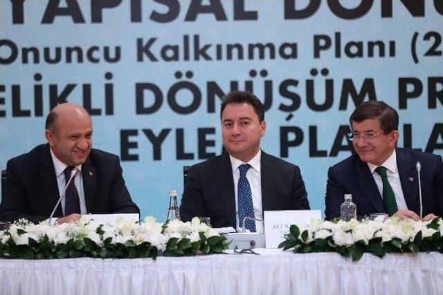 Başbakan Davutoğlu &Ouml;ncelikli D&ouml;n&uuml;ş&uuml;m Programları Eylem Planlarının Birinci B&ouml;l&uuml;m&uuml;n&uuml; A&ccedil;ıklıyor 1