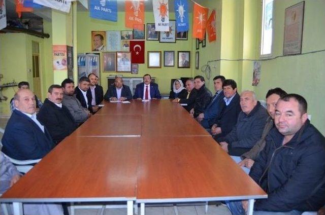 Milletvekili Aydemir’den Ak Parti İlçe Teşkilatına Ziyaret