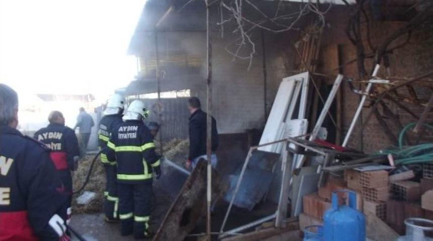 Aydın B&uuml;y&uuml;kşehir Belediyesi İtfaiyesinin Anında M&uuml;dahalesi Faciayı &Ouml;nledi