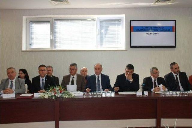 İl Uyuşturucu Koordinasyon Kurulu Toplantısı Ger&ccedil;ekleşti 2