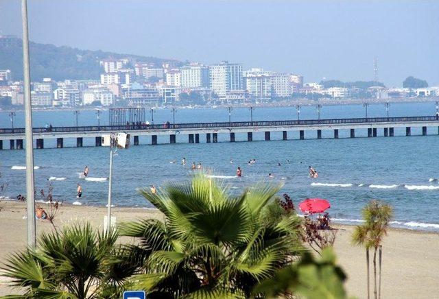 Samsunlular, Plajlara Akın Etti 1