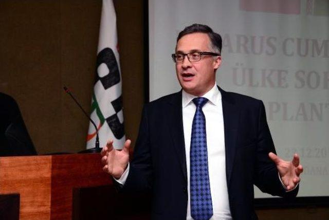 Belarus B&uuml;y&uuml;kel&ccedil;isi Savinykh den T&uuml;rk İş D&uuml;nyasına İşbirliği &Ccedil;ağrısı 1