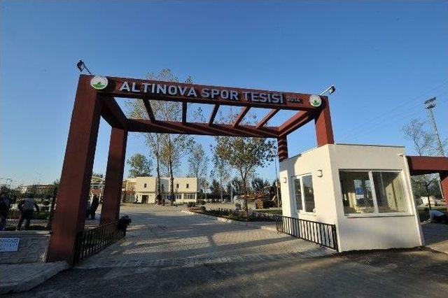 Altınova Spor Tesisleri Başbakan Tarafından Açılıyor