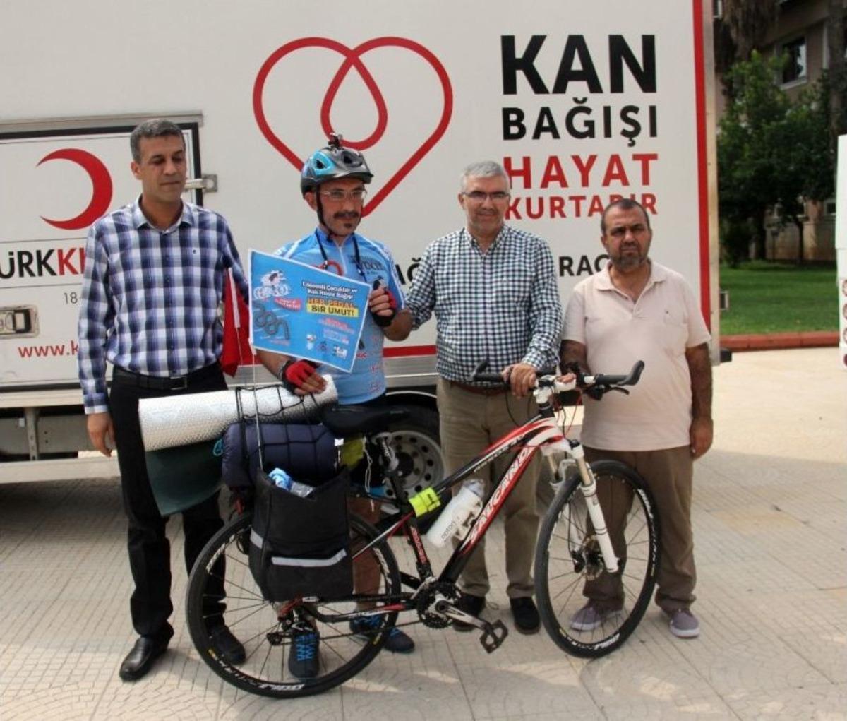 L&ouml;semili &Ccedil;ocuklar İ&ccedil;in 935 Kilometre Pedal &Ccedil;evirecek