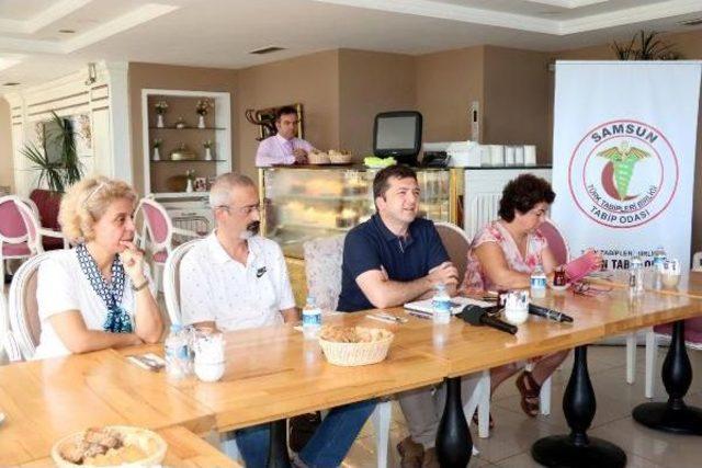 Samsun Tabip Odası Başkanı Erkan: Sağlıkta Şiddet 16 Kat Daha Fazla