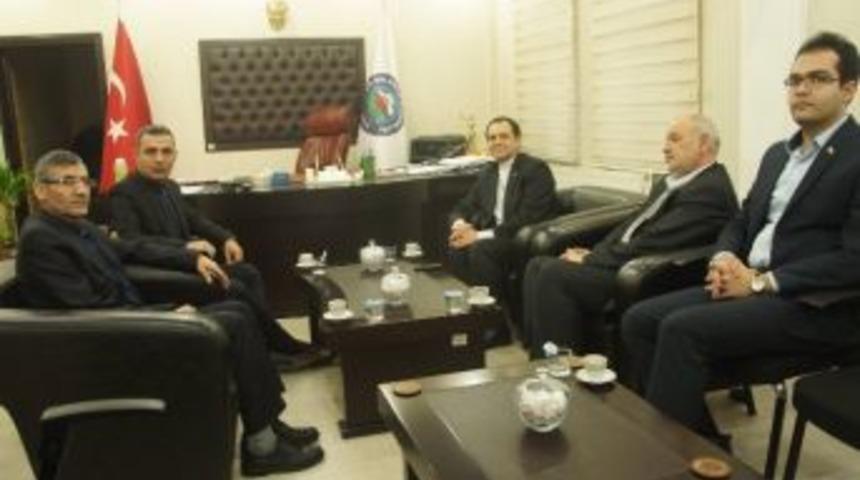 Başkonsolos Kılı&ccedil;han&rsquo;dan Iğdır Belediyesi&rsquo;ne Veda Ziyareti