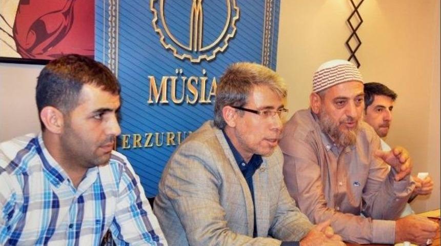 M&uuml;siad&rsquo;dan Saygı Y&uuml;r&uuml;y&uuml;ş&uuml; İ&ccedil;in &Ccedil;ağrı