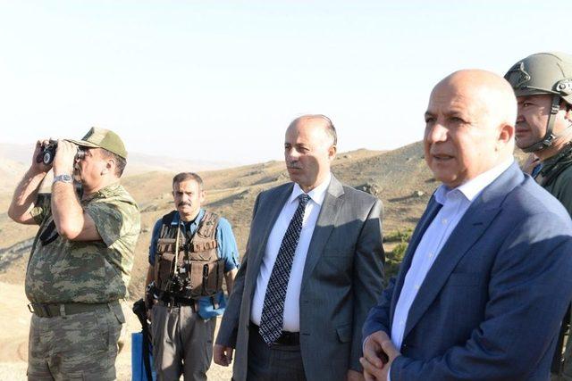 Vali Azizoğlu Operasyon B&ouml;lgesinde 2