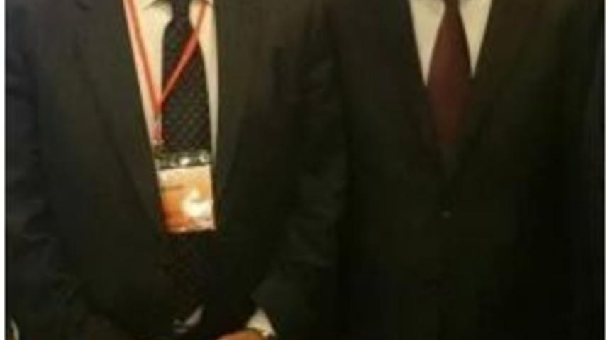 Behl&uuml;l Murat Maral Filistin Başbakan Yardımcısıyla G&ouml;r&uuml;şt&uuml;