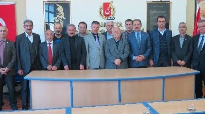 Mesob&rsquo;dan Malatya Gazeteciler Cemiyeti&rsquo;ne Ziyaret