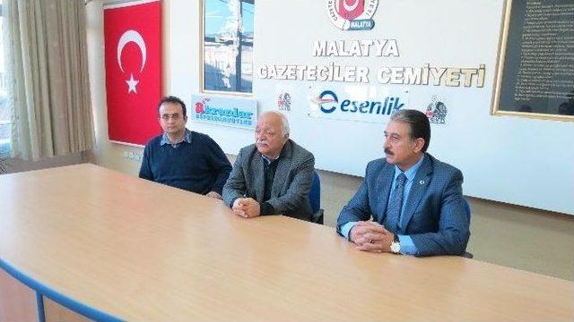 Mesob’dan Malatya Gazeteciler Cemiyeti’ne Ziyaret