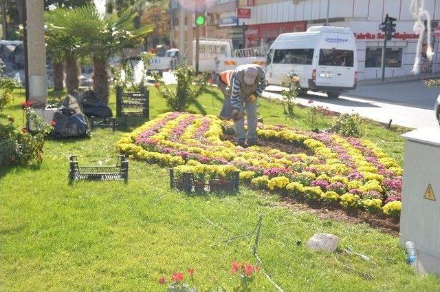 Bilecik Rengarenk Çiçeklerle Donatılıyor