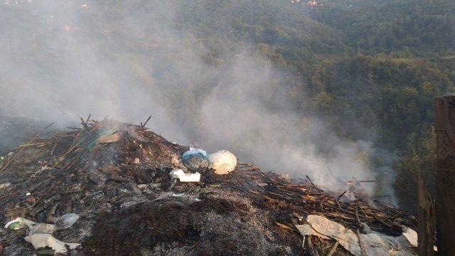 Kastamonu’da Çöplük Alanda Yangın