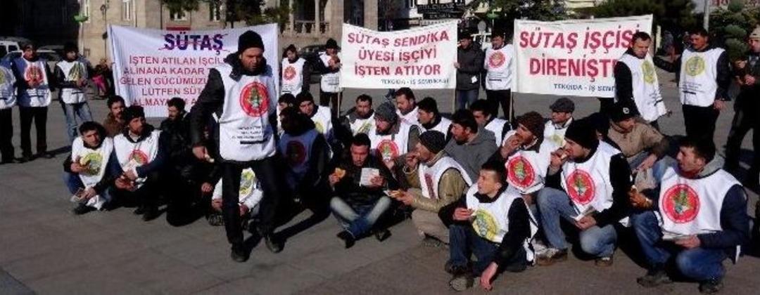 Eylem Yapan 34 İş&ccedil;i G&ouml;zaltına Alındı