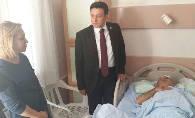 Milletvekili Dağ’dan Yaralı Öğrencilere Ziyaret