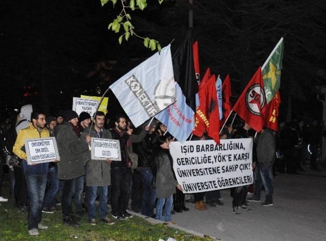 Eskişehir&rsquo;de Y&ouml;k Protestosu
