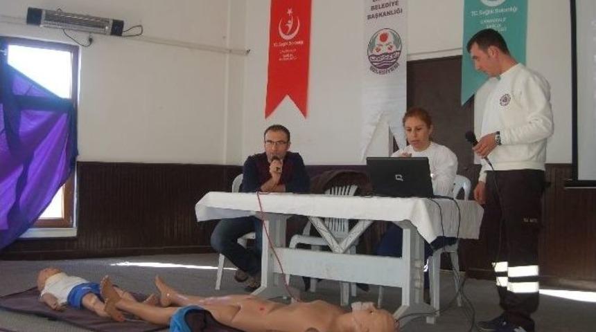 Lapseki&rsquo;de İlk Yardım Eğitimi