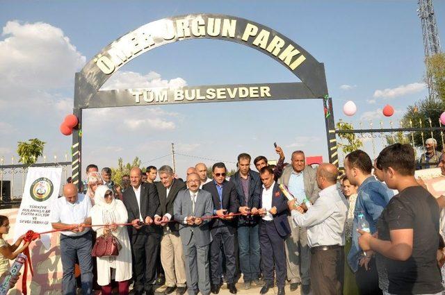 Ömer Urgun Parkı Hizmete Açıldı