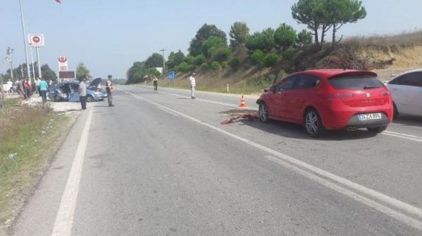 Hamile Kadın Kazada Bebeğini Kaybetti