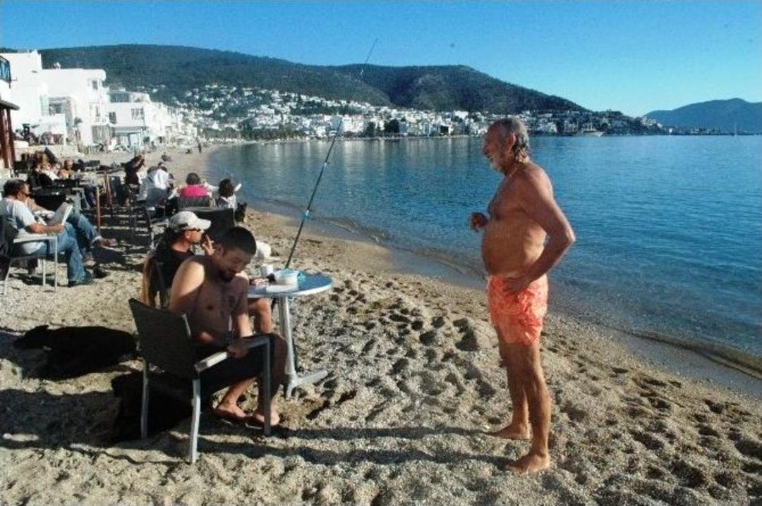 Kış Ayında Deniz Keyfi