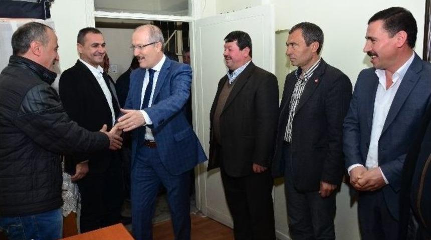 Başkan Kafaoğlu&rsquo;ndan Muhtarlara Ziyaret