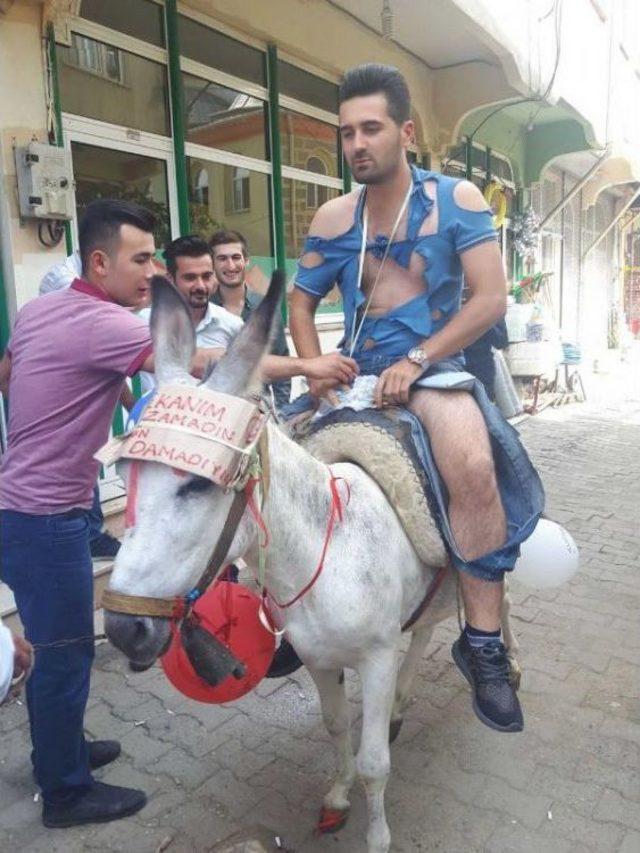 Arkadaşlarından Damada  eşek  Şakası 1