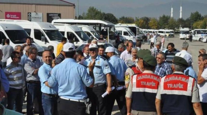 İneg&ouml;l'de Servislere Denetim