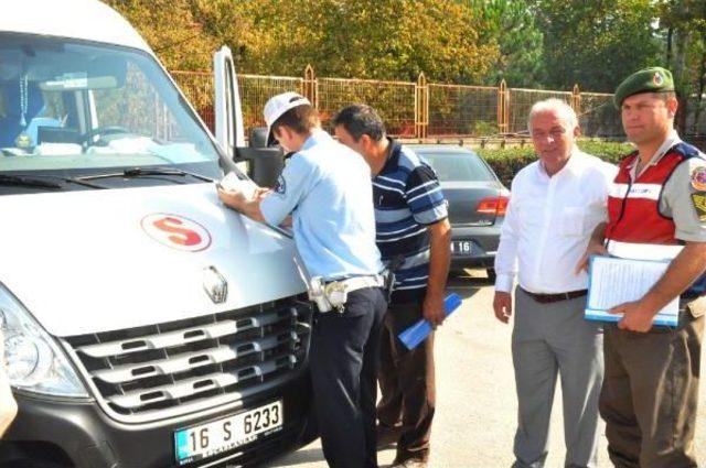 İnegöl'de Servislere Denetim