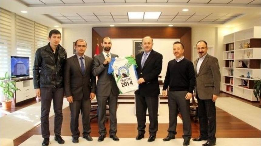 Pedaldaşlardan Vali Azizoğlu&rsquo;na Ziyaret