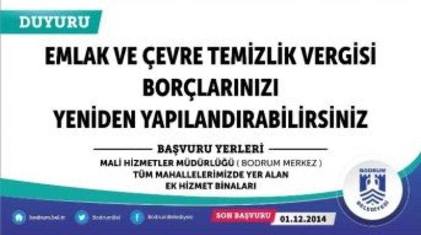 Emlak Ve &Ccedil;evre Temizlik Vergisi Bor&ccedil;ları Yeniden Yapılandırılıyor