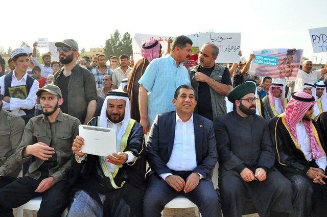 Suriyelilerden Sıfır Noktasında Ter&ouml;r &Ouml;rg&uuml;t&uuml; Pyd&rsquo;ye Tepki 1