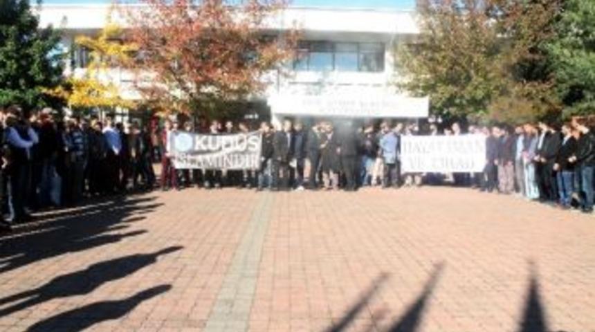 Trabzon&rsquo;da İsrail Protestosu