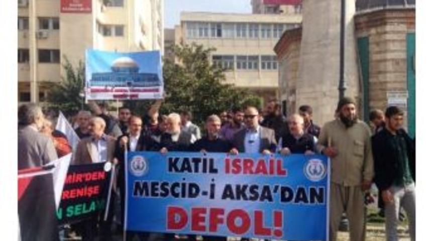 İzmir&rsquo;den İsrail&rsquo;e Lanet Yağdı