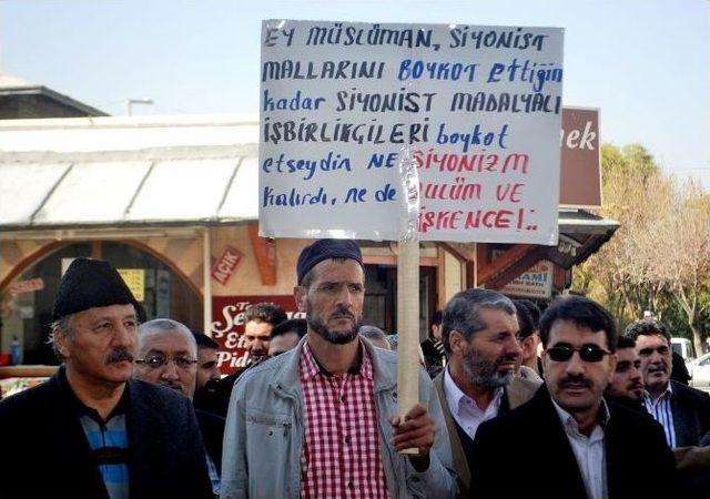 Konya’da İsrail Protestosu