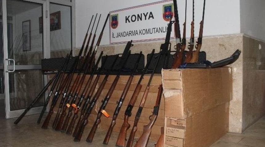 Faturası İbraz Edilemeyen 119 Av T&uuml;feğine El Konuldu