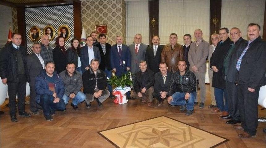 Başkan Baran Sivaslılar Derneği&rsquo;ni Ağırladı