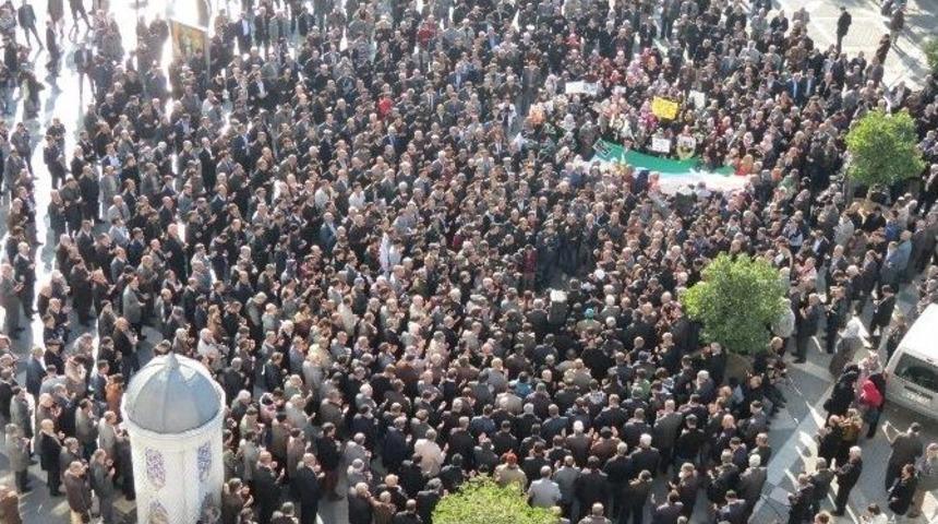 Malatya&rsquo;da Mescid-i Aksa Eylemi